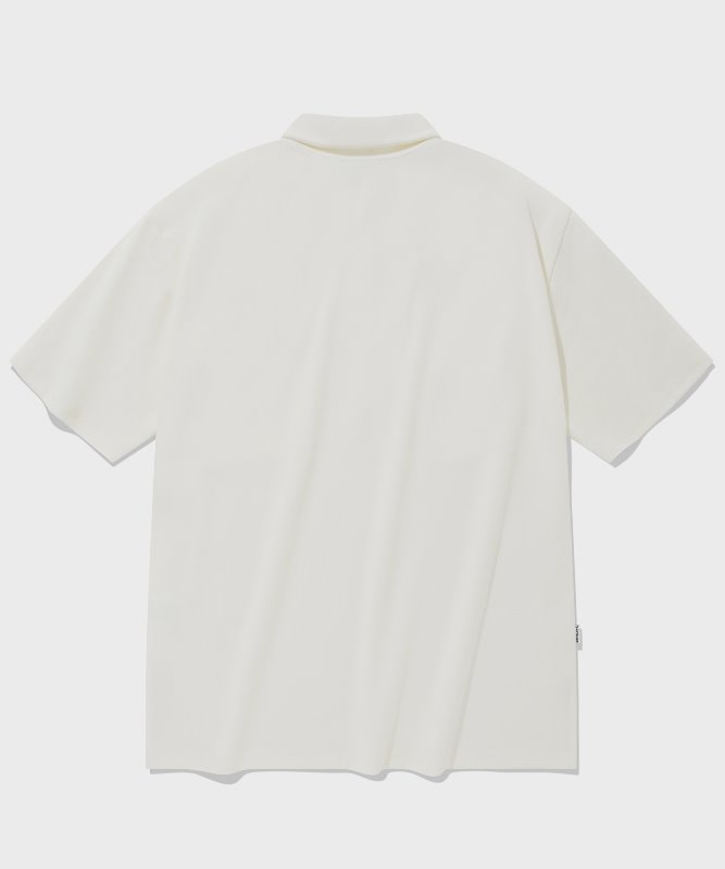 SP OVER FIT PK SHIRTS-IVORY