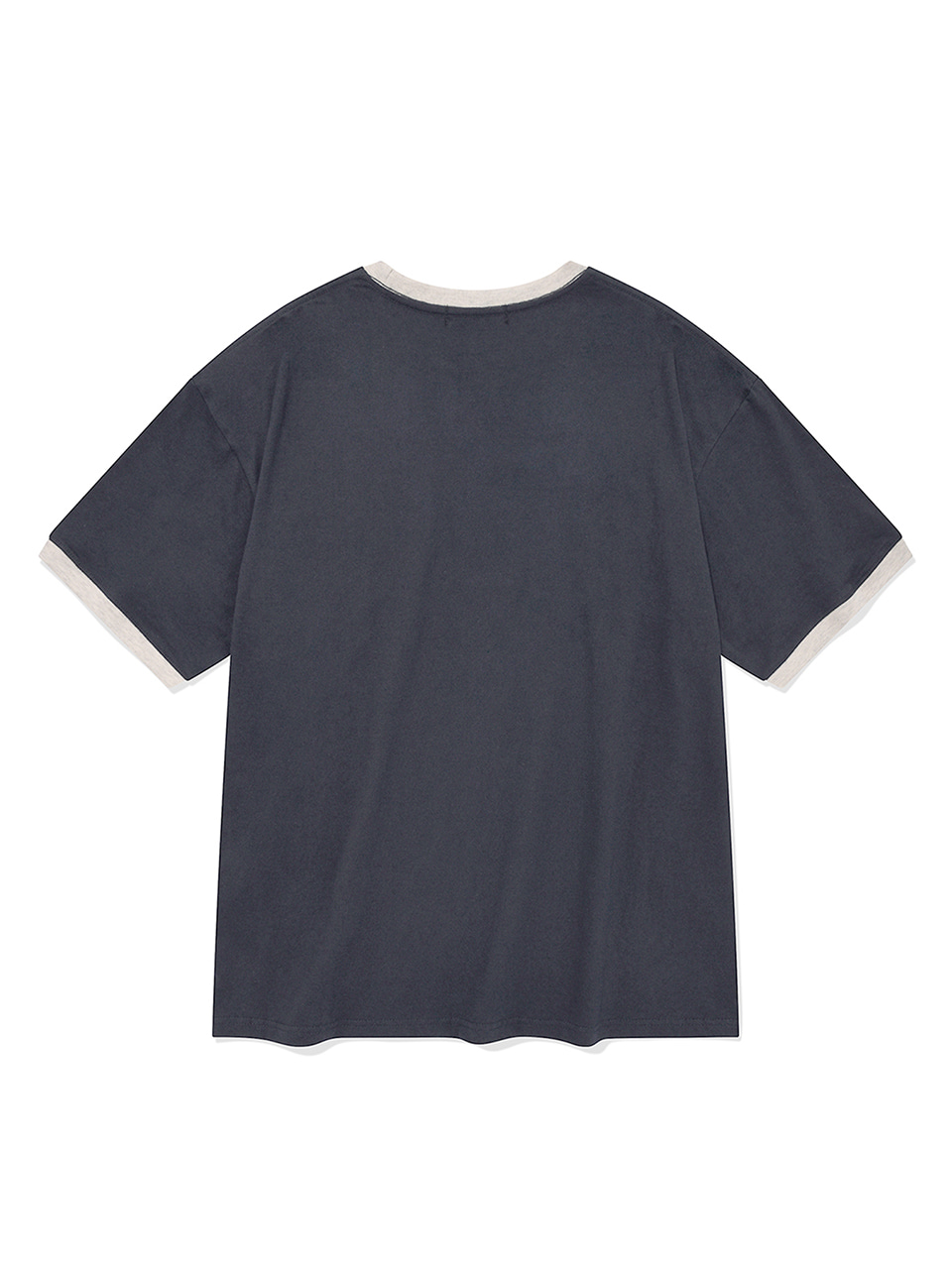 SP 클럽 해븐 배색 티셔츠-네이비