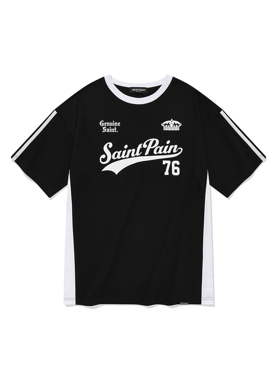 SP 팀리그 라인 티셔츠-블랙